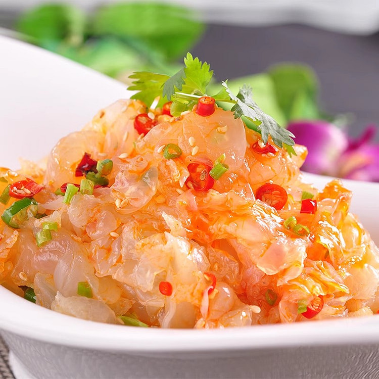 海蜇丝特产海蜇开袋即食凉拌菜饭菜250g*1袋