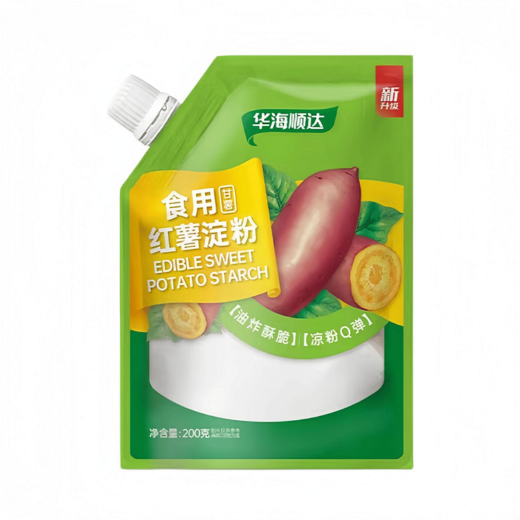 华海顺达 红薯淀粉地瓜粉防潮吸嘴袋200g*1袋 200 克