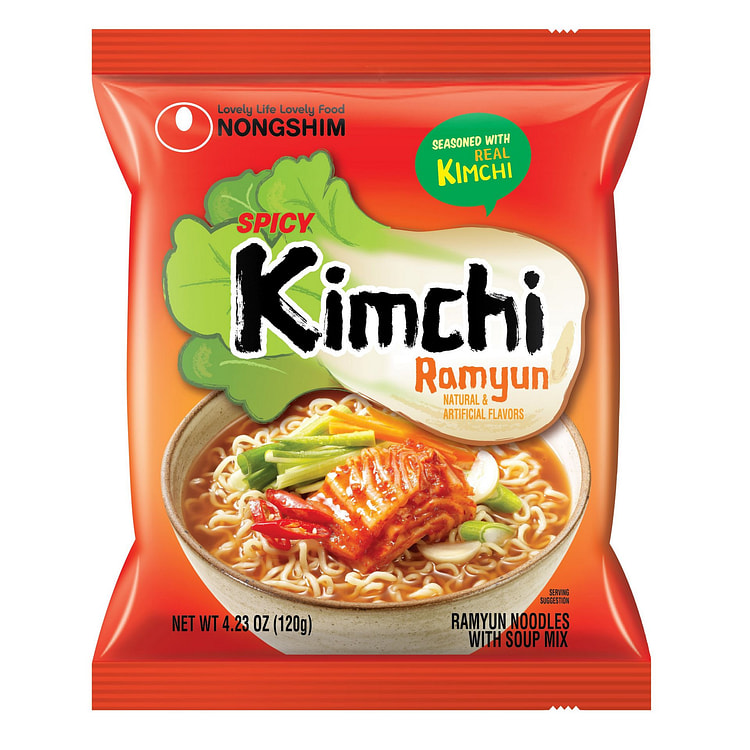 Nongshim Kimchi Ramyun 4 Pack 1 each