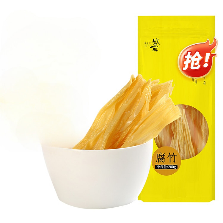 盛耳腐竹干货豆腐皮200g/袋