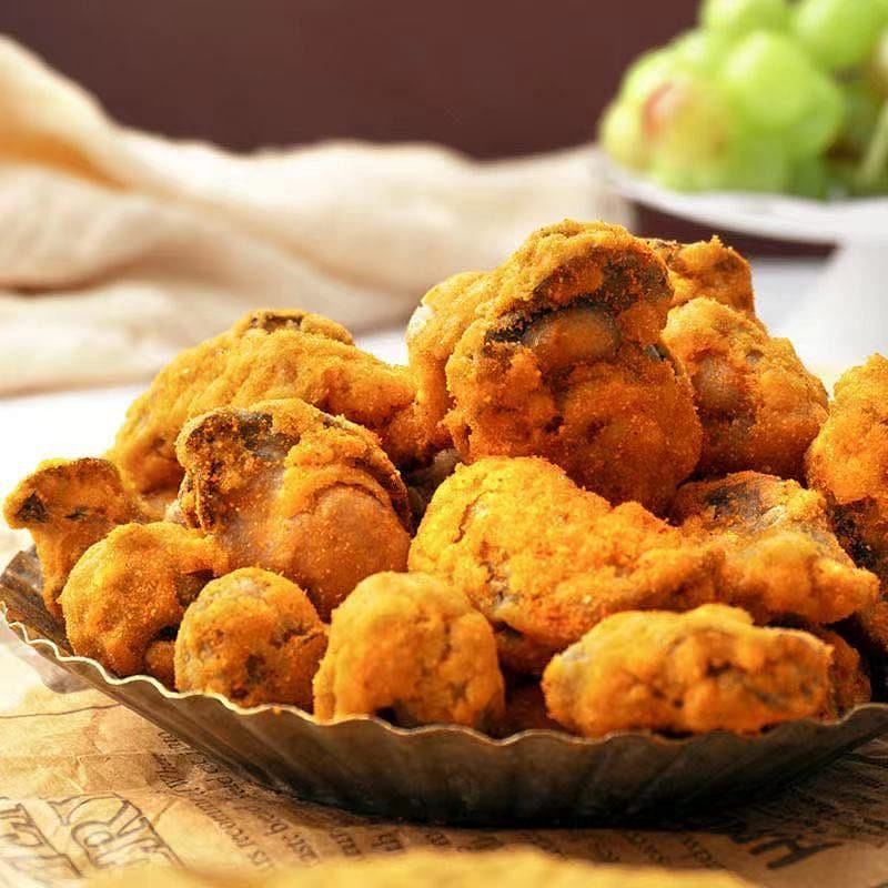Fruit with crispy oyster crisp instant spicy flavo 50 g