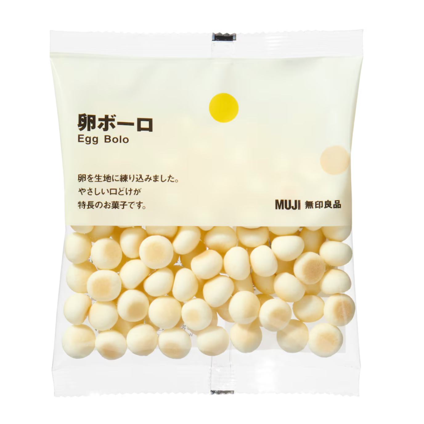 MUJI Egg Bolo 50g 50 กรัม