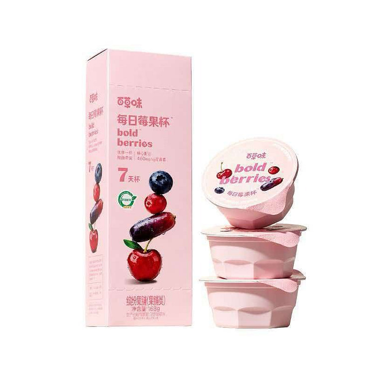 Be & Cheery Daily Berry Cup 168g 7 cups 168 g