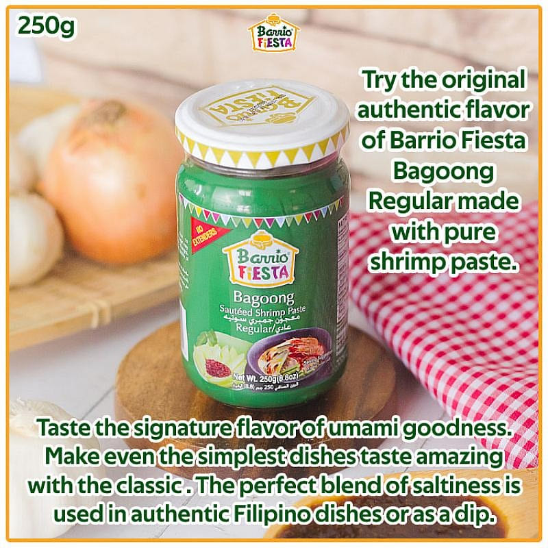 Barrio Fiesta Bagoong Sauteed Shrimp Paste 250g 250 グラム