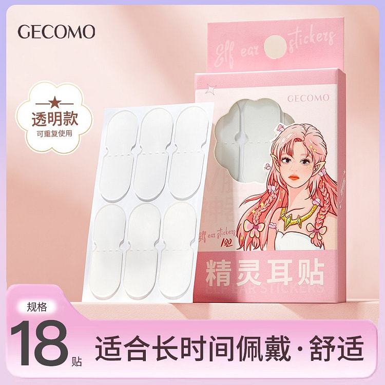 Fairy Ear Pads (Transparent),18 Pads-Strong Suppor 1 box