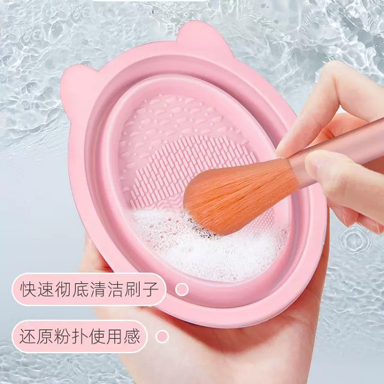 Makeup Brush Cleaning Tool, Pink *1 80 g
