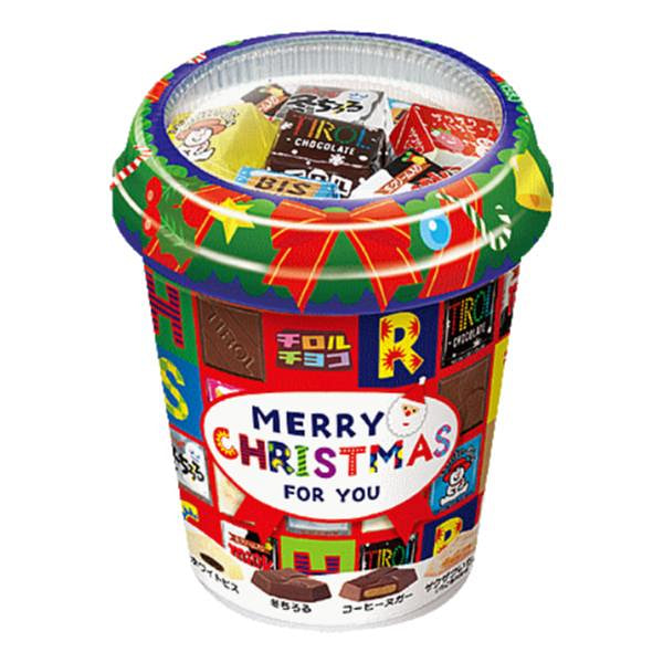 チロルチョコクリスマスカップ34個 1 各