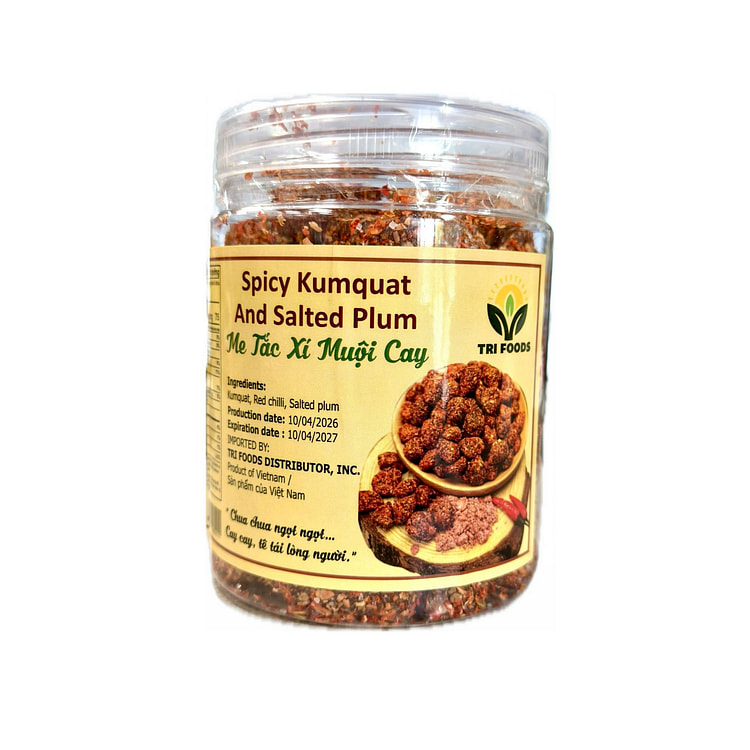 Spicy Kumquat and Salted Plum 1 bottle