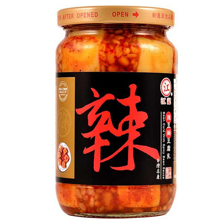 Taiwan Jiangji Spicy fermented bean curd 380 g