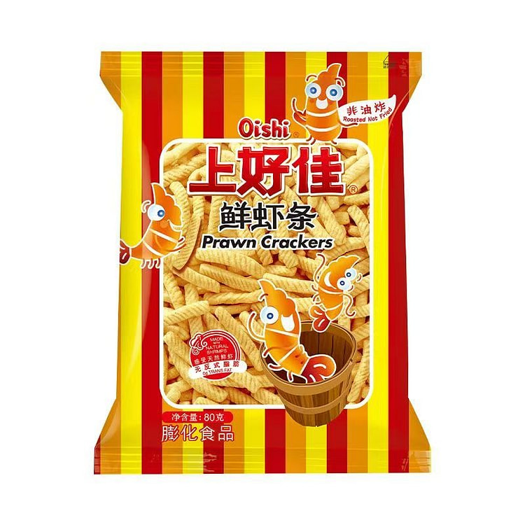 Good leisure snack 80g package fresh shrimp stick drama snacks (min 2)