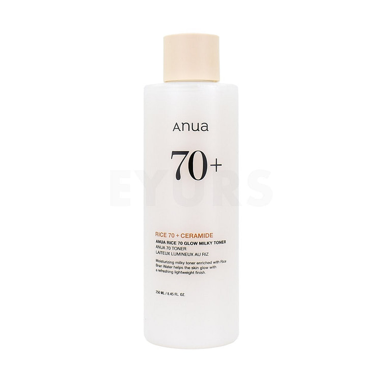 Anua Rice 70亮泽乳状爽肤水 250ml