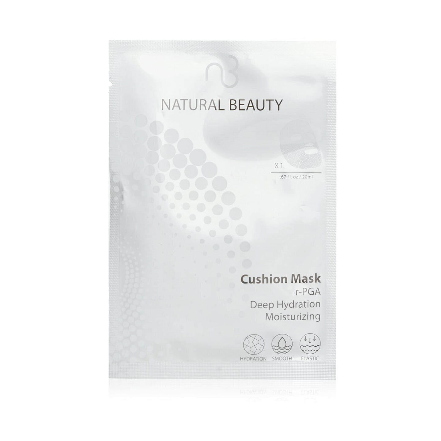Natural Beauty r-PGA ultra-effective moisturizing air cushion mask 20 ml