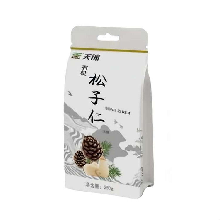 【东北特产】天锦有机松子仁  满口香250g*1 休闲食品