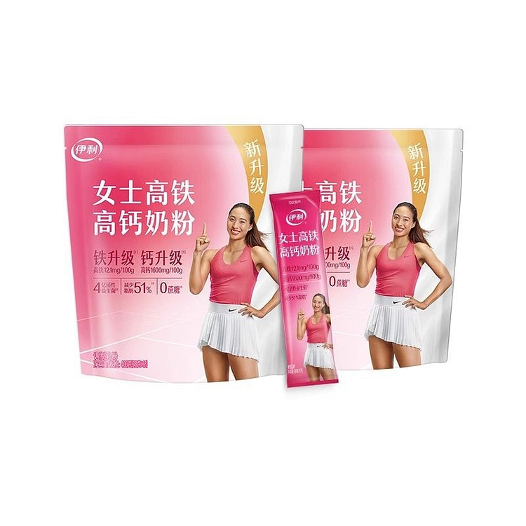 伊利奶粉高铁高钙成人营养奶粉女士奶粉 800 克