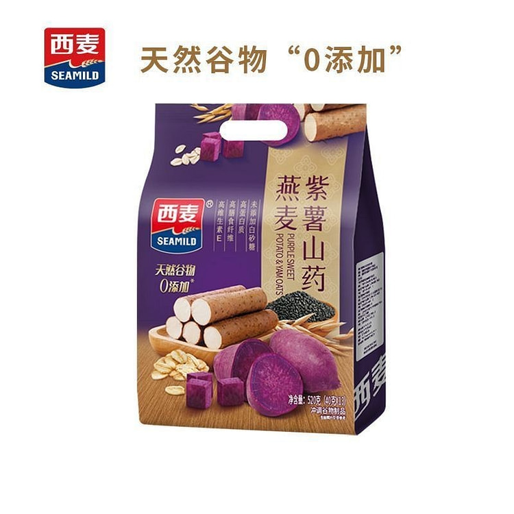 Purple sweet potato and yam oats 520g bag