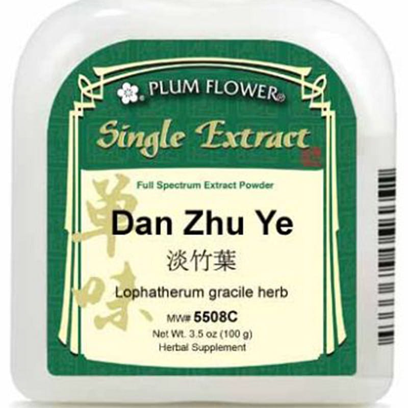 Dan Zhu Ye, extract powder Lophatherum gracile herb 1 each