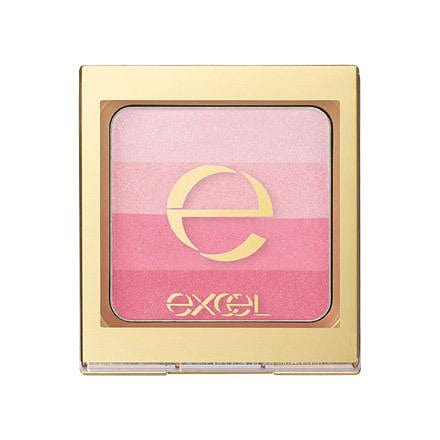 【日本直邮】日本SANA 莎娜 Excel 塑型渐变 三色腮红 #GC03 粉漾春樱 1 份
