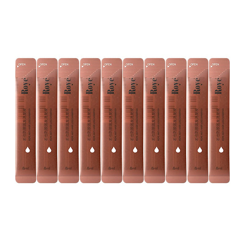 Roye Anti-Hair-Loss Shampoo Portable Strip Sachets 80 ml