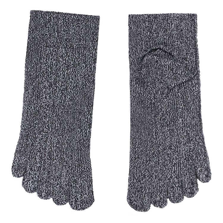 FEETO Performance Toe Socks Crew-Black