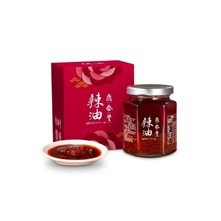 台北名店【鼎泰丰】辣油礼盒(附提袋) 160 克