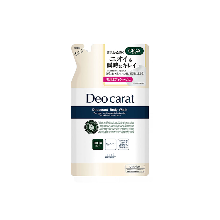 Deo carat 去异味抑痘泡泡沐浴露 替换装