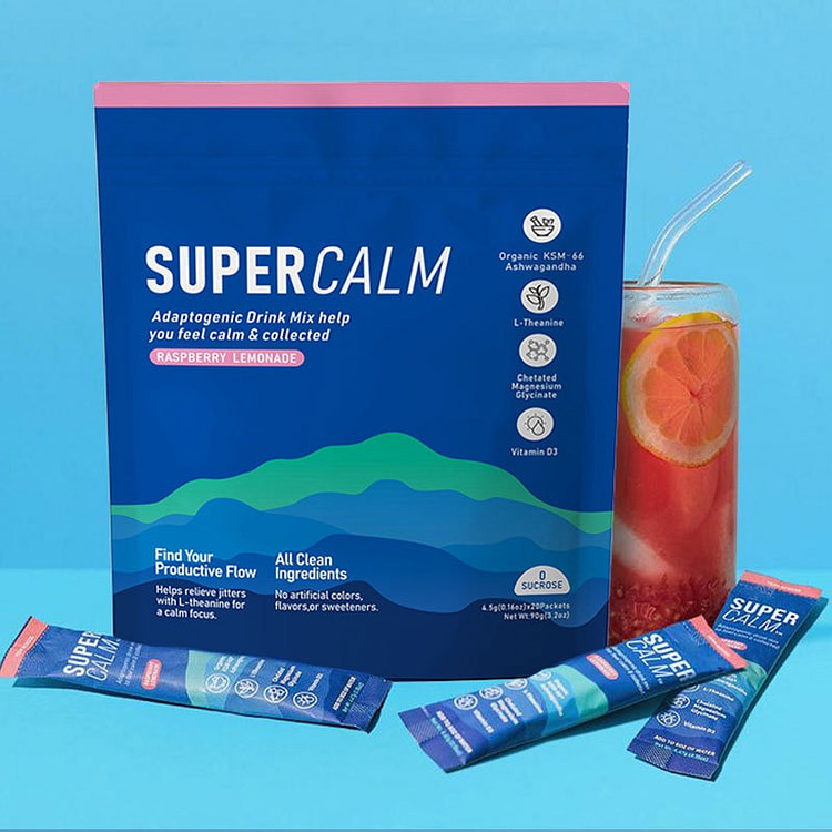 supercalm镁镇静粉电解质混合粉末饮料