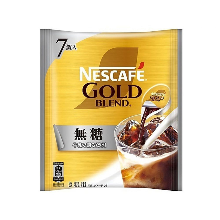 Nescafe 金牌咖啡浓缩液体胶囊 无糖7个 1 个