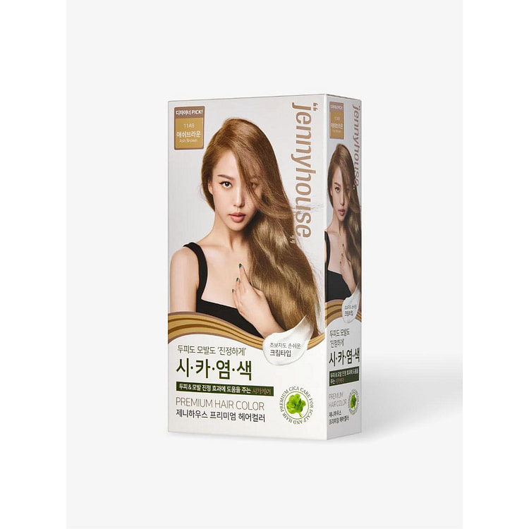 11AB Ash Brown Premium Hair Color 120g 1 each