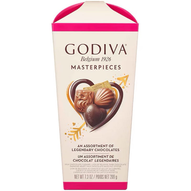 GODIVA Masterpiece Flower Box 209g (Xmas Ltd.) 1 each