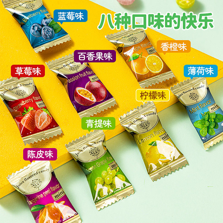 果汁硬糖混合装400g 400 克