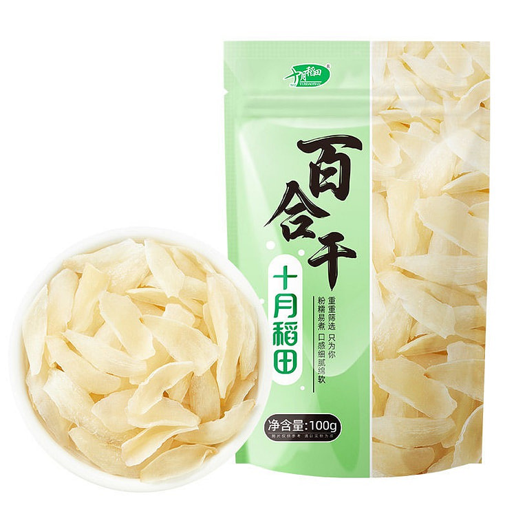 十月稻田 百合干100g/袋