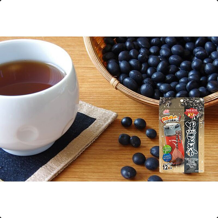 [SANEI KOSAN]  Roasted Black Soybean Tea - 12 Bags