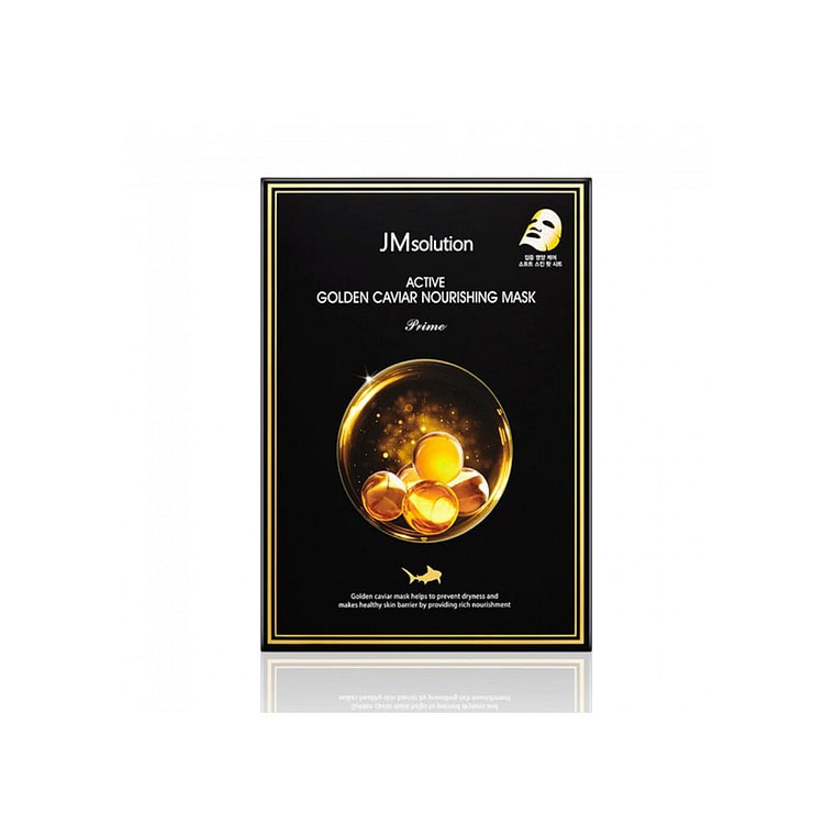 JM Solution Active Golden Caviar Nourishing Mask 10pcs