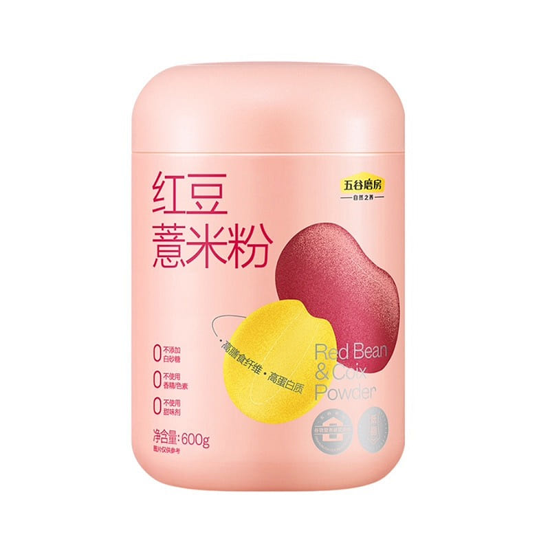 Wugu Milling Room Red Bean and Job's Tears Powder Nutritional Breakfast 600g 600 g