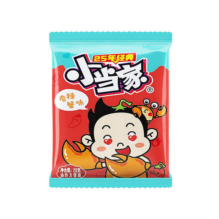 【美国直发】统一 小当家方便面 香辣蟹味 20g (min 9)