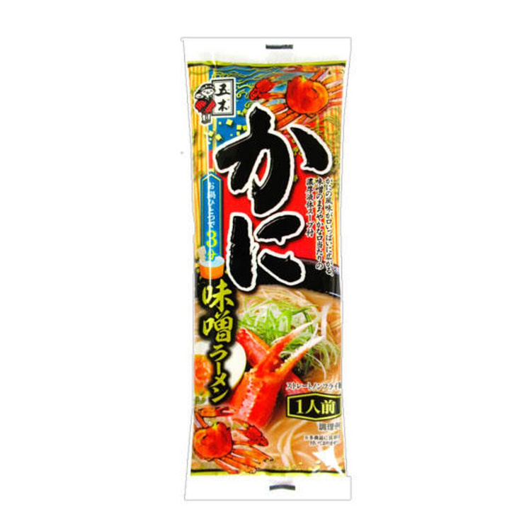 五木拉面 蟹肉味噌拉面