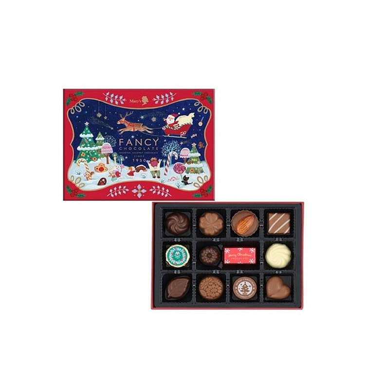 Mary’s 圣诞节限定礼盒 巧克力12枚 1 盒