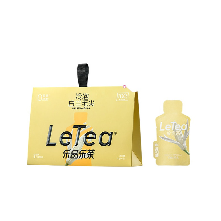 乐品乐茶白兰毛尖冷泡茶30g/袋