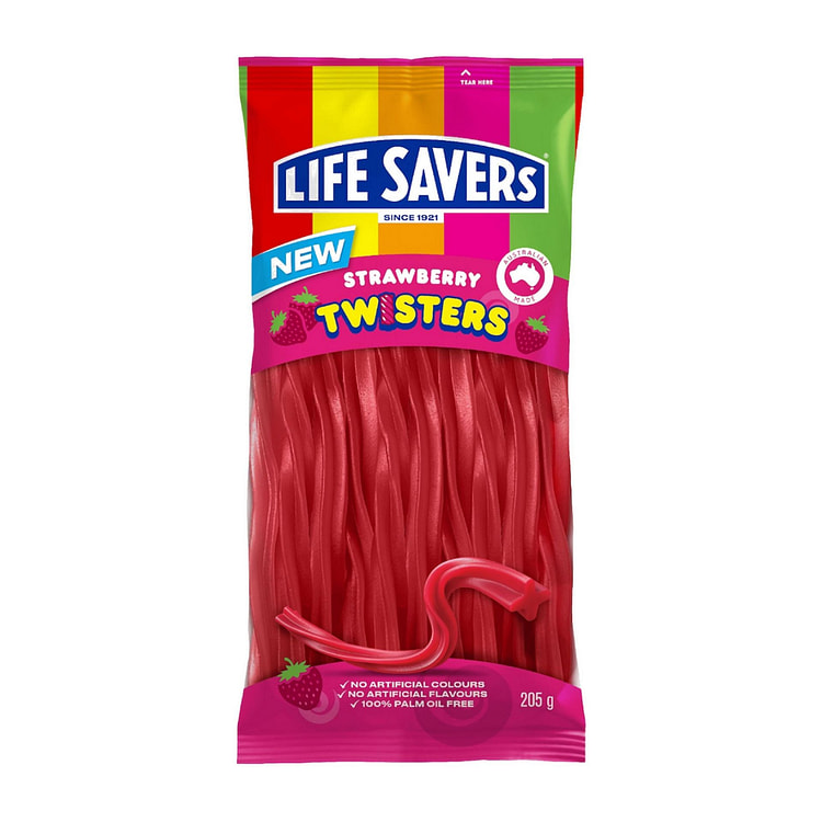 Life Savers Strawberry Twisters 205 g / 7.2 oz 1 each