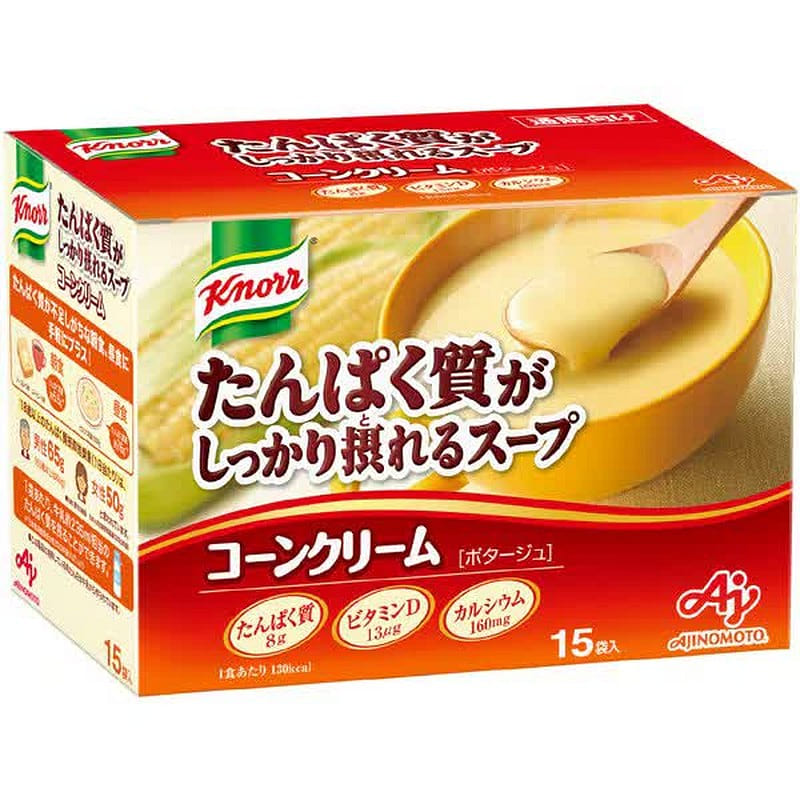 Ajinomoto Knorr Protein-Rich Corn Soup 15 Packets 1 each