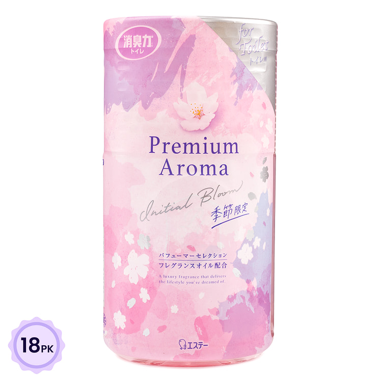 [Pack of 18] Este Toilet Deodorant Cherry Blossom Scent 400 ml