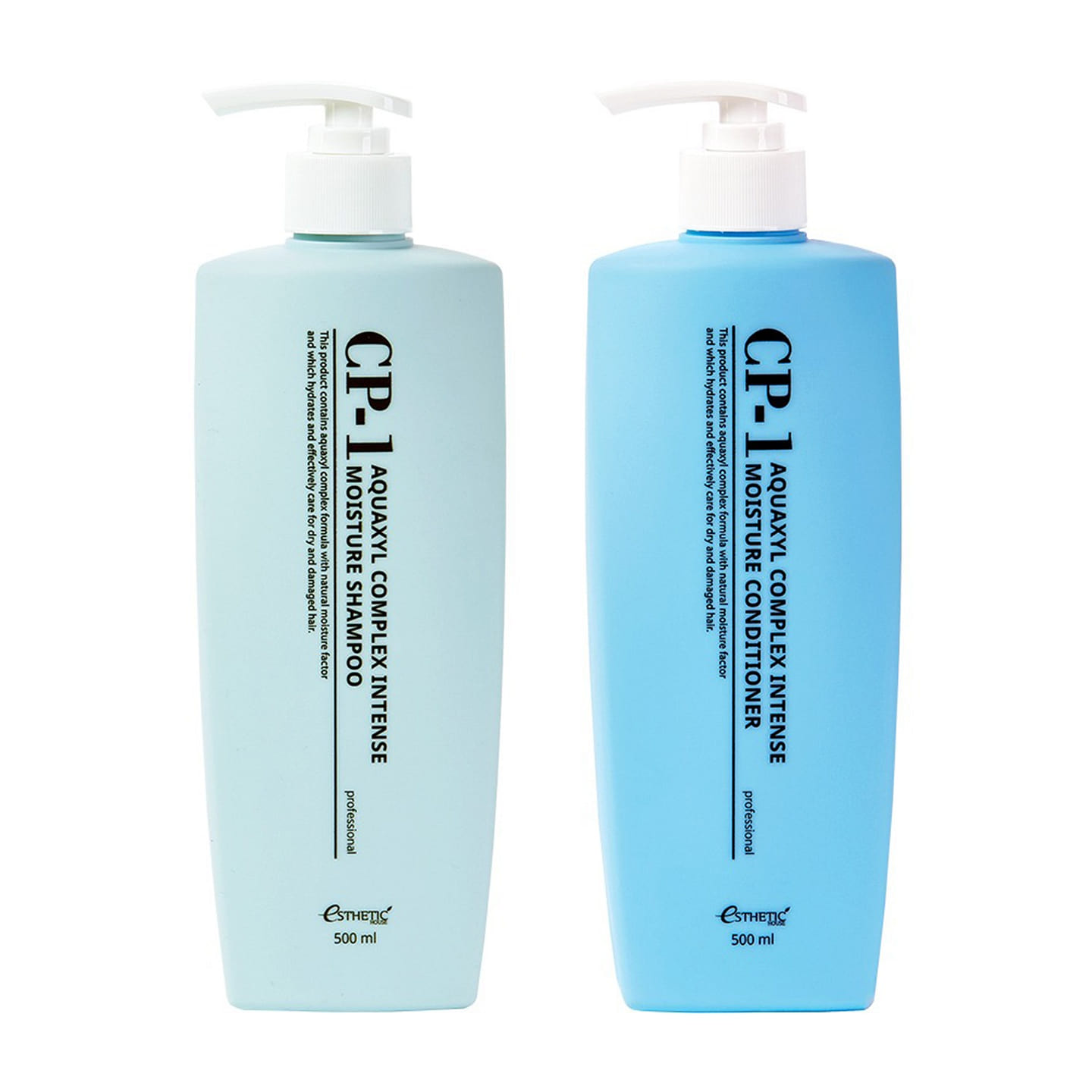 CP-1 Aquaxyl Moisture Shampoo+Conditioner Set 500 ml*2 each