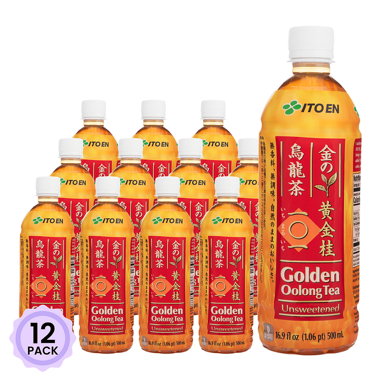 Itoen Golden Oolong Tea 16.9 fl.oz*12 pack