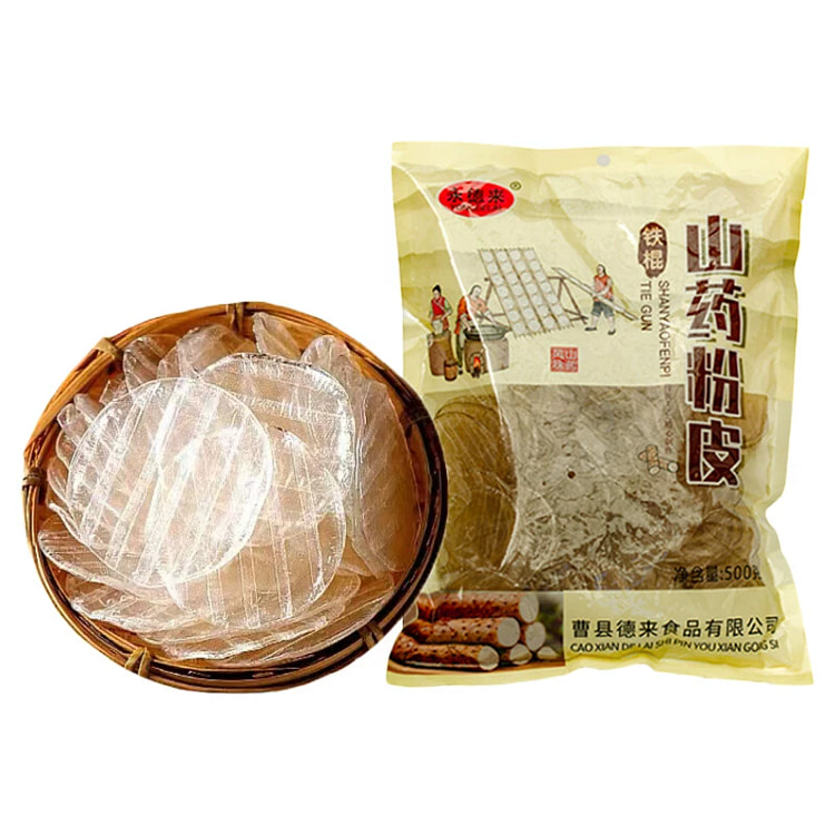 永德来 铁棍山药小粉皮500g*1 500 克