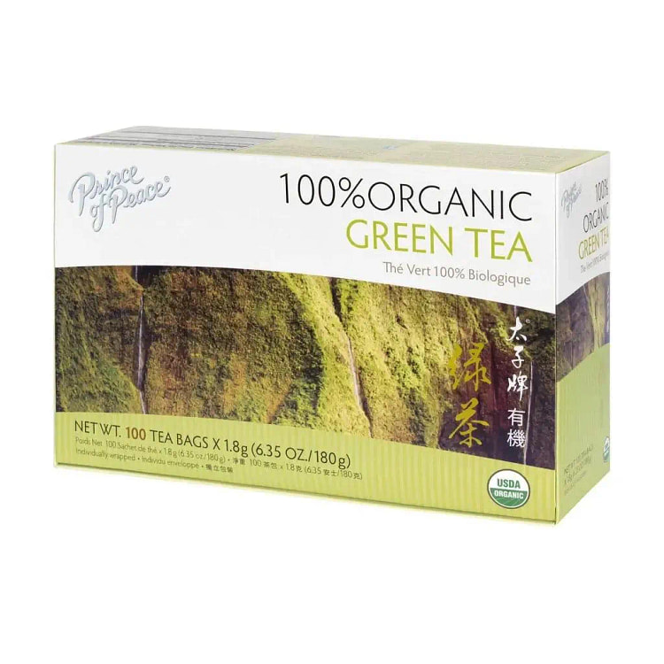 和平王子牌 USDA 有机绿茶 -100