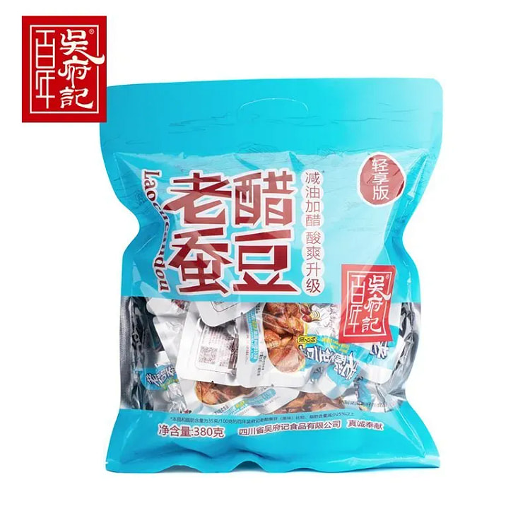 Old vinegar broad beans, sweet, sour, and crispy 380 g