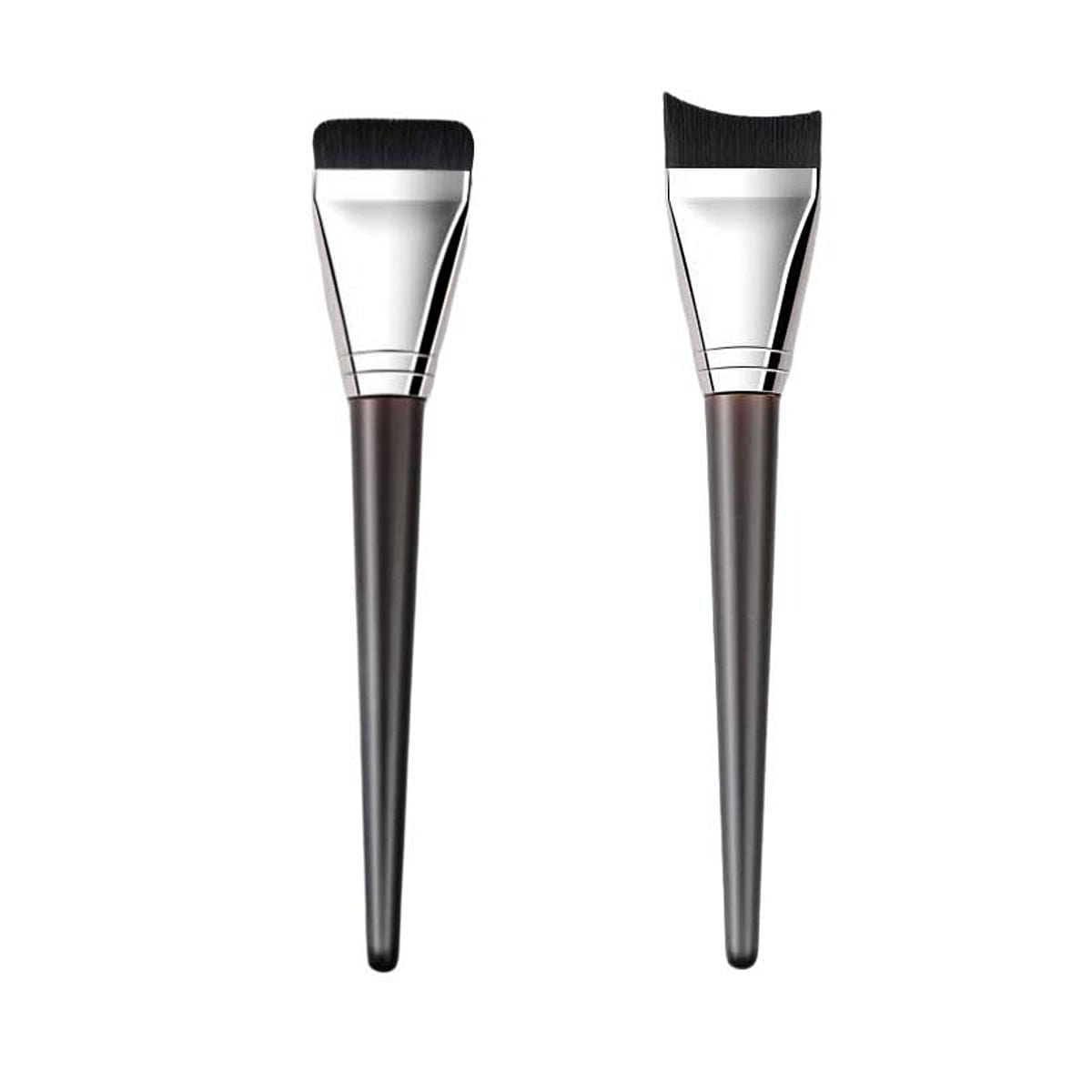 NOVAGLOW Foundation/Mask Brushes 2pcs 1 pack