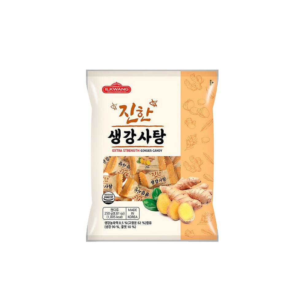 Get ILKWANG Extra Strength Ginger Candy 8.82oz(250g) 1 each