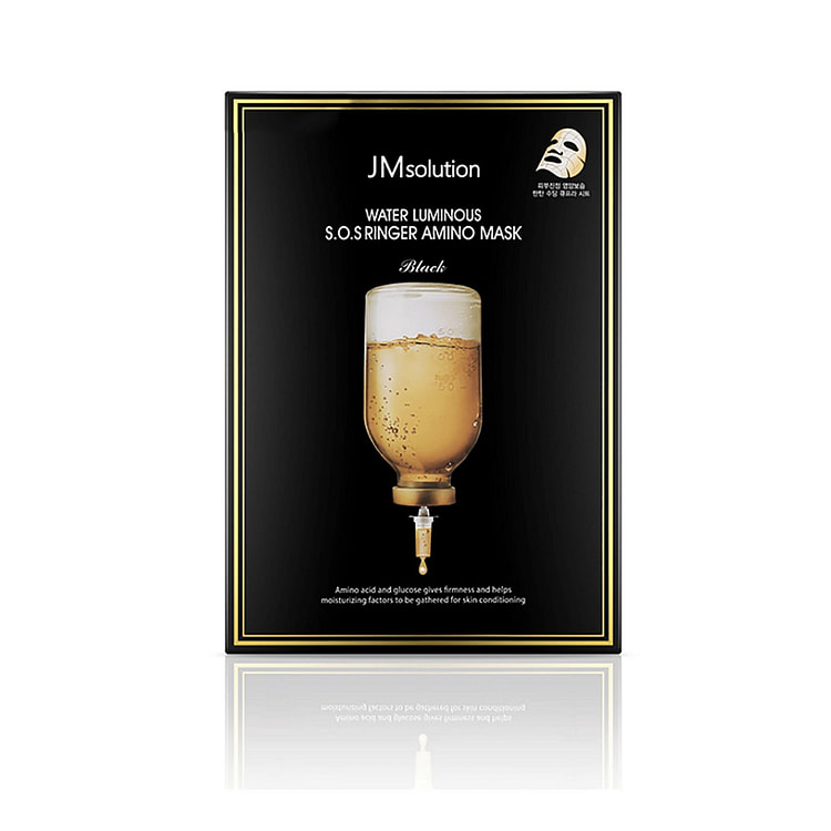 JMsolution SOS Ringer Amino Hydrating Mask 10pcs 1 box