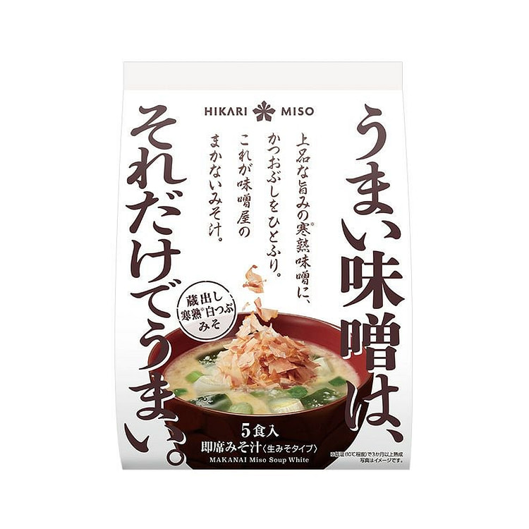 "Kuradashi Kanjuku" White Coarse Miso 5 Servings 1 pack